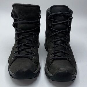 Danner Women's Size 8 Stronghold 5" Black Suede Leather Lace Up Hiking Boots